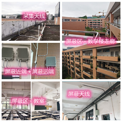  龙湾镇某中学考场屏蔽案例（数字信令级）